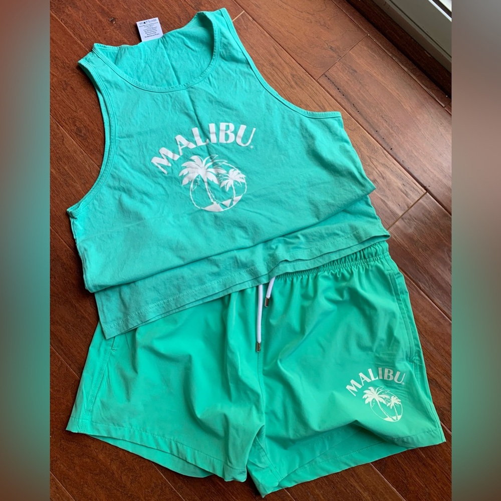 Malibu Aqua / Teal Men’s Swim Set
